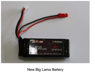 Esky 11.1V 3cell-800mha-Li-polymer